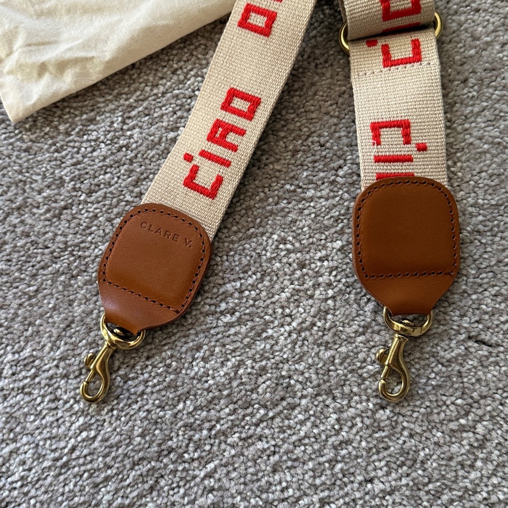 Clare V. Adjustable Crossbody Strap- Ciao - Picture 2 of 4